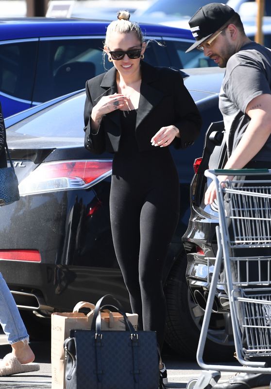 Miley Cyrus - Shops For Groceries at Erewhon Market in Los Angeles 03/29/2022