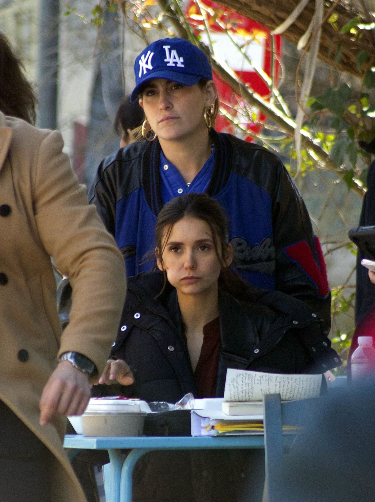 Nina Dobrev The Bricklayer Set In Thessaloniki 03232022 • Celebmafia