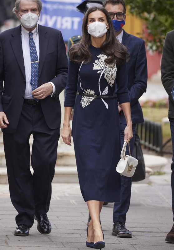 Queen Letizia - Princess of Girona Foundation in Malaga 03/07/2022