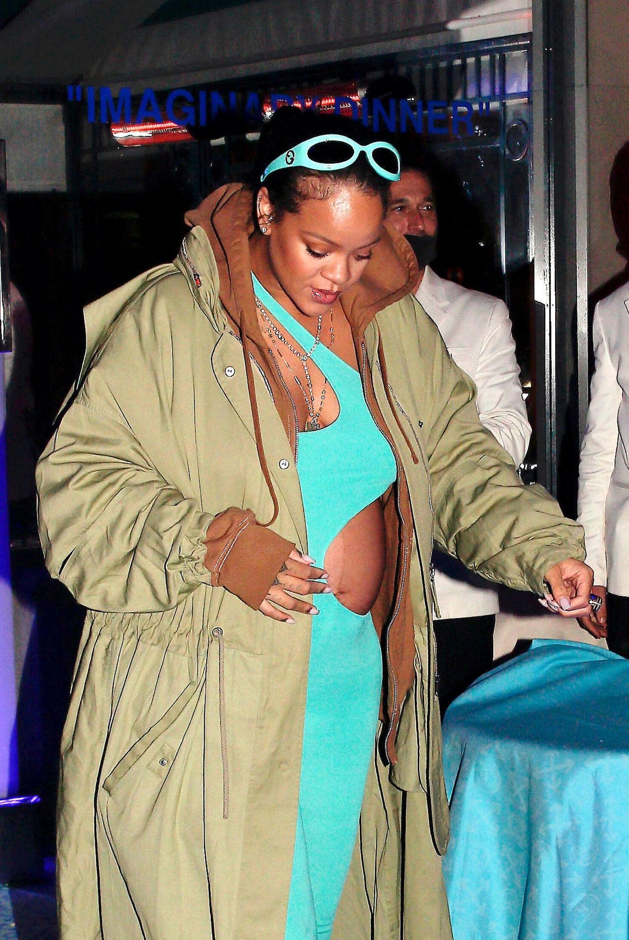 Rihanna at Caviar Kaspia in Paris 03/04/2022 • CelebMafia