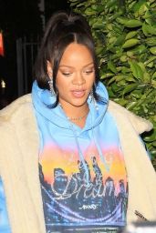 Rihanna at Giorgio Baldi in Santa Monica 03/15/2022
