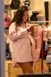 Rihanna - Shopping for Baby Clothes at Couture Kids in West Hollywood 03/25/2022