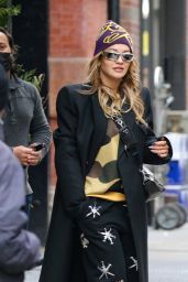 Rita Ora Street Style - New York 03/10/2022