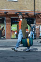 Rose Leslie - Out in North London 03/10/2022