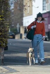 Rose Leslie - Out in North London 03/10/2022