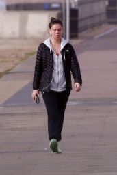 Sabrina Bartlett - Out for a Jog in Hastings 02/28/2022