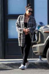 Shay Mitchell - Leaving Flavia Lanini Beauty Institute in West Hollywoos 03/10/2022