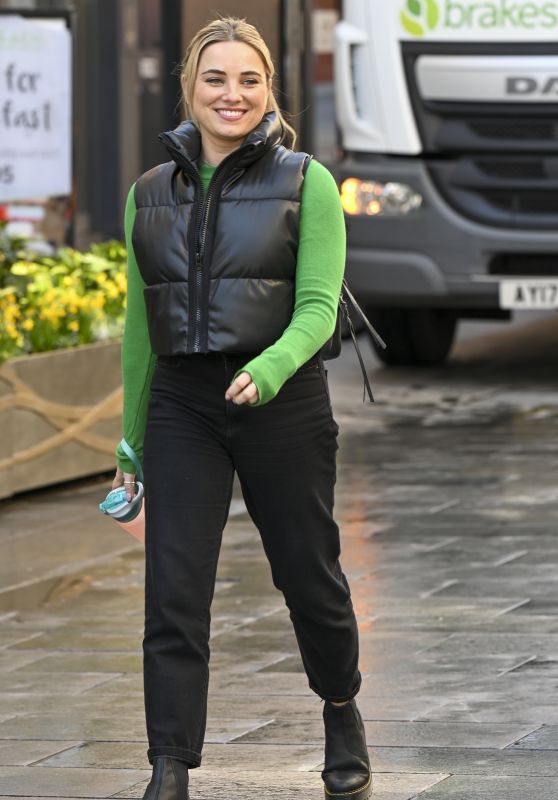 Sian Welby Wearing Green for St Patrick