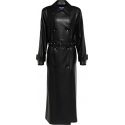 Stand Studio Malou Faux Leather Trench Coat