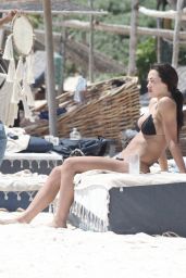 Tabitha Clifft in a Bikini - Tulum Beach 03/16/2022