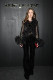 Talia Ryder – Saint Laurent Fashion Show in New York 03/01/2022