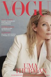 Uma Thurman - Vogue Spain March 2022