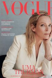 Uma Thurman - Vogue Spain March 2022 Issue