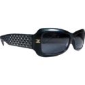 Vintage Chanel CC Logo Studded Sunglasses