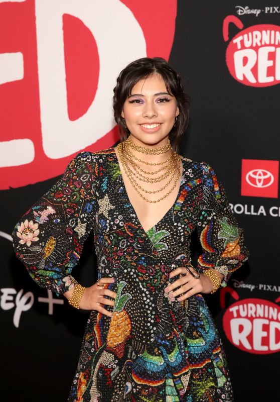 Xochitl Gomez - "Turning Red" World Premiere in Hollywood
