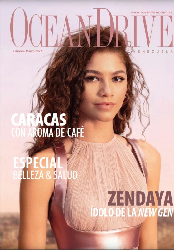 Zendaya - Ocean Drive February /March 2022 Issue
