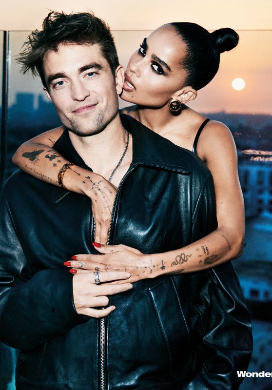 Zoë Kravitz and Robert Pattinson - Wonderland Magazine Spring 2022