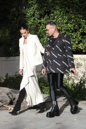 Alessandra Ambrosio and Matheus Mazzafera - Out in Beverly Hills 04/10/2022