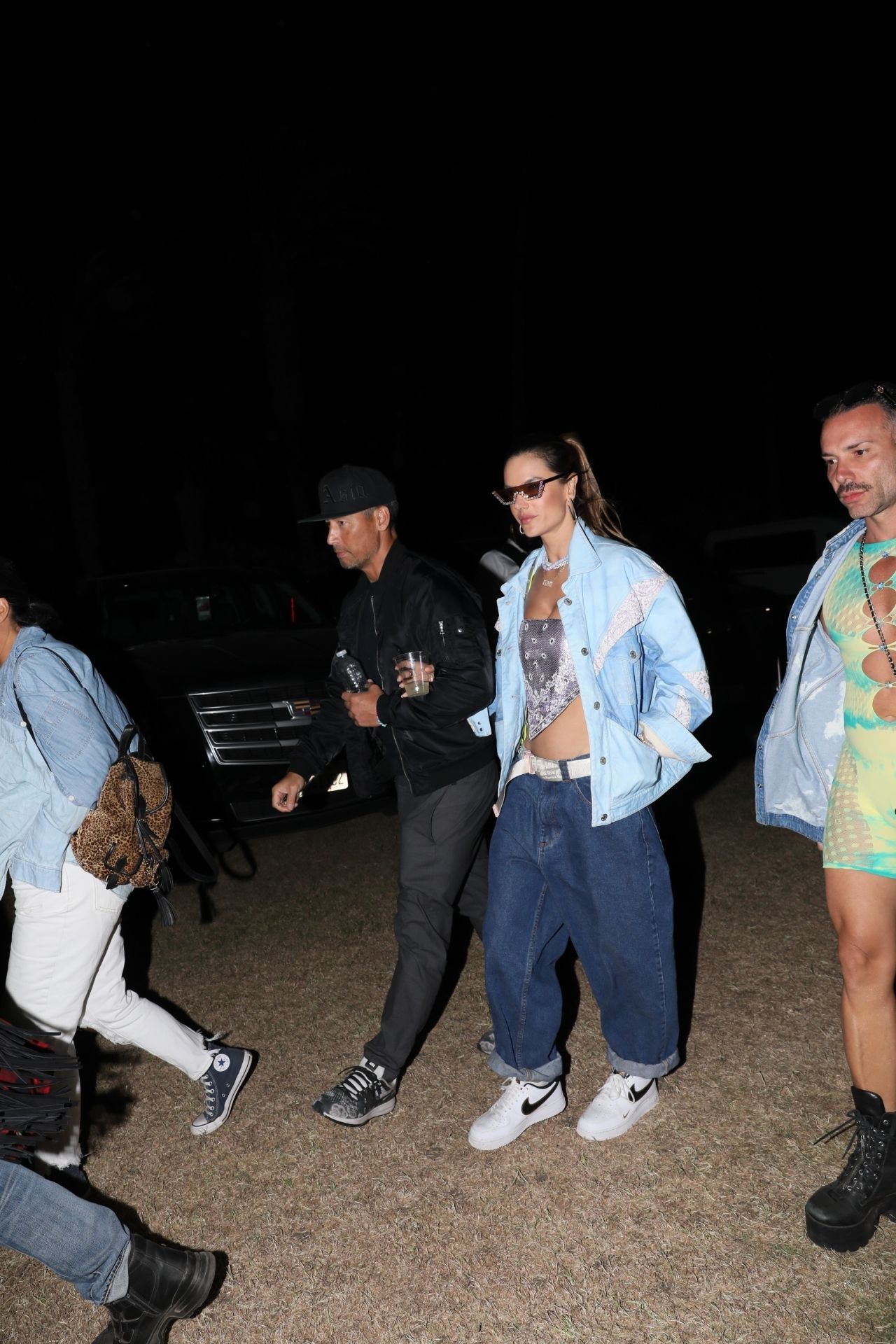 Alessandra Ambrosio and Richard Lee - Coachella in Indio 04/16/2022 ...