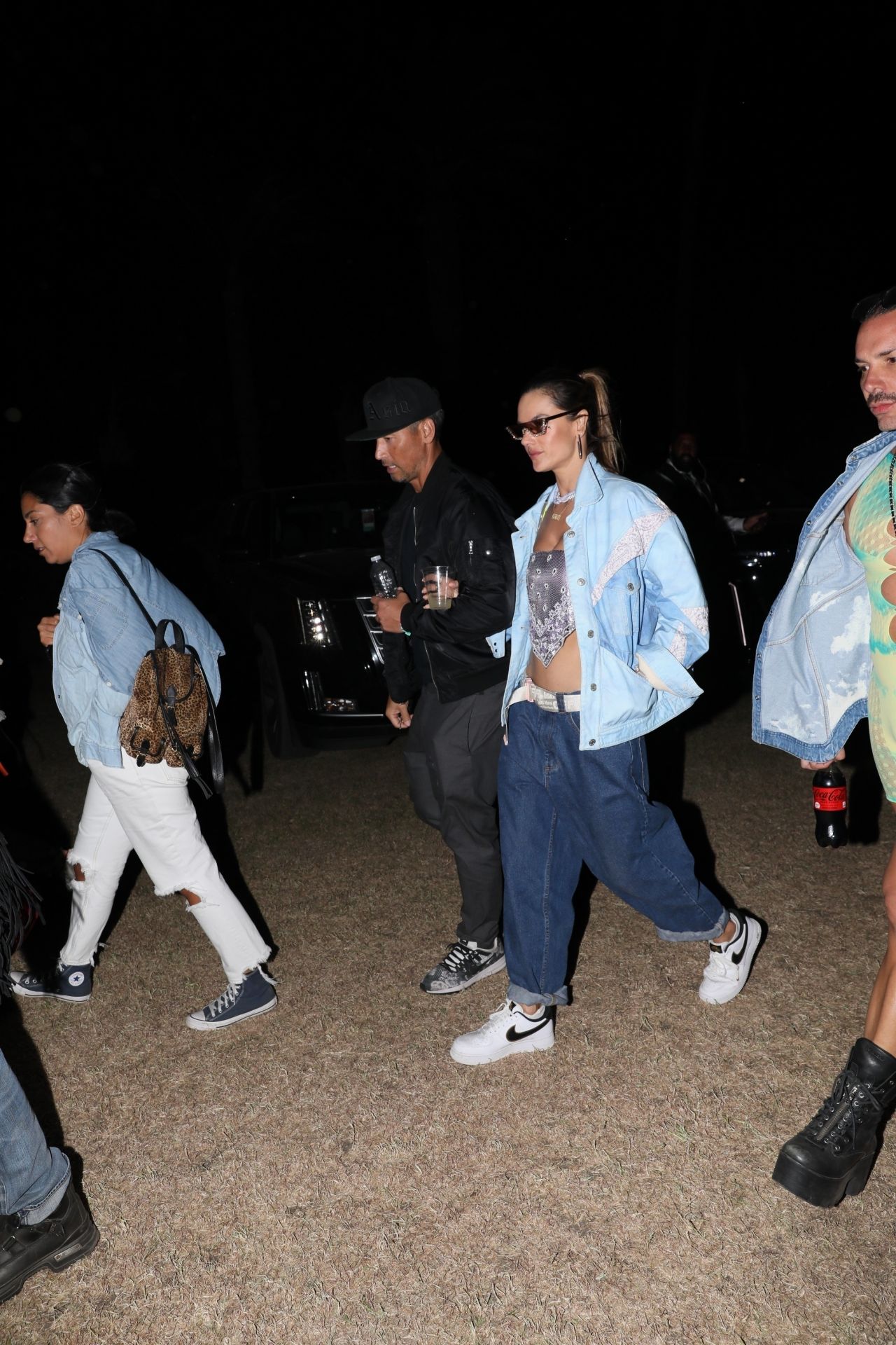 Alessandra Ambrosio and Richard Lee - Coachella in Indio 04/16/2022 ...