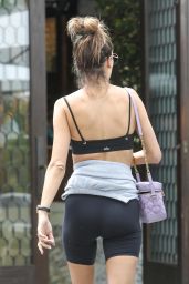 Alessandra Ambrosio in Workout Gear - Beverly Hills 04/26/2022