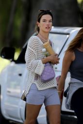 Alessandra Ambrosio -Out in Brentwood 04/25/2022