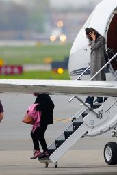 Amal Clooney   Teterboro Airport in New Jersey 04 26 2022   - 44