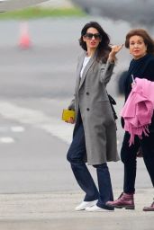 Amal Clooney   Teterboro Airport in New Jersey 04 26 2022   - 28
