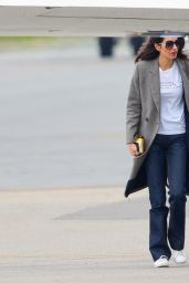 Amal Clooney   Teterboro Airport in New Jersey 04 26 2022   - 4