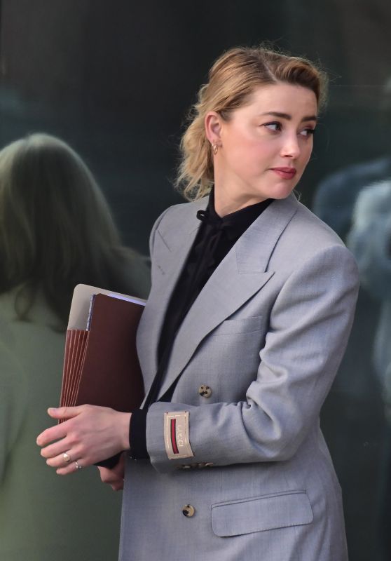 Amber Heard and Johnny Depp - Depart After Their Trial in Fairfax 04/12/2022