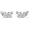 Ananya Scatter 18-Karat White Gold Diamond Earrings