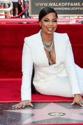 Ashanti - Honored with Star on the Hollywood Walk of Fame in Los Angeles 04/07/2022