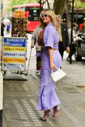 Ashley Roberts in Lilac Crop Top and Matching Trousers   London 04 29 2022   - 40