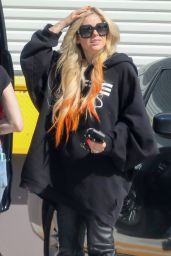 Avril Lavigne - Arriving at a Studio in LA 04/05/2022