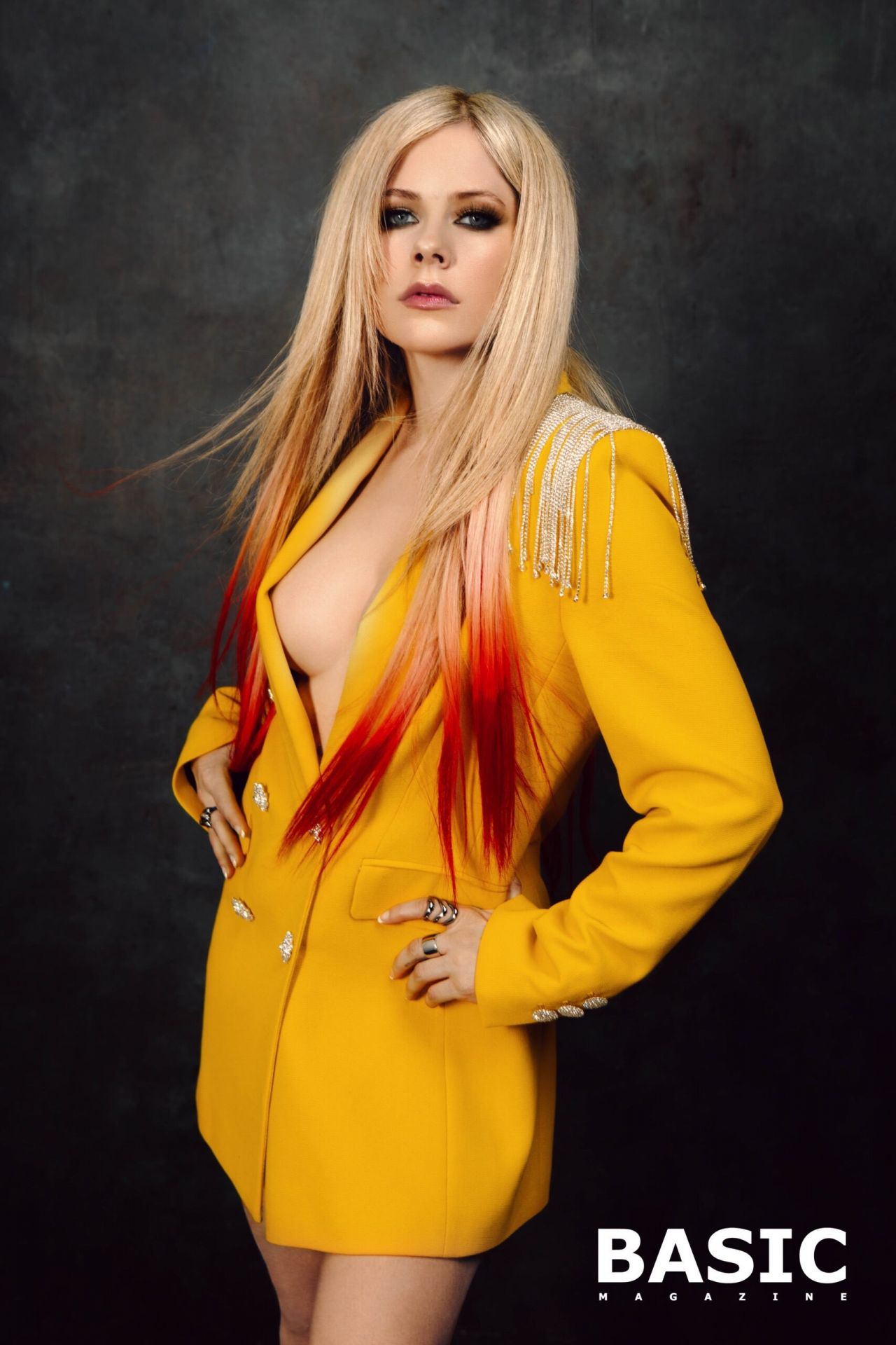 Avril Lavigne Basic Magazine Issue 19 2022 • CelebMafia