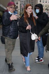 Bonnie Wright at The Today Show in New York 04/19/2022