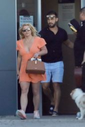 Britney Spears at LAX in Los Angeles 04/08/2022