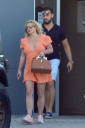 Britney Spears at LAX in Los Angeles 04/08/2022