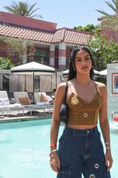 Camila Mendes - H&M Hotel Poolside Soiree in Indian Wells 04/16/2022