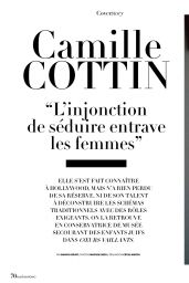 Camille Cottin - Madame Figaro 04/22/2022 Issue