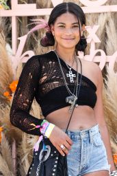 Chanel Iman – Revolve Festival at the Coachella Valley Music and Arts Festival 04/16/2022