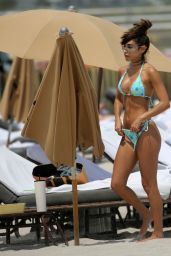 Chantel Jeffries at the Beach in Miami 04/08/2022