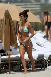 Chantel Jeffries at the Beach in Miami 04/08/2022