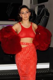 Charli XCX in a Red Gown - New York 04/23/2022
