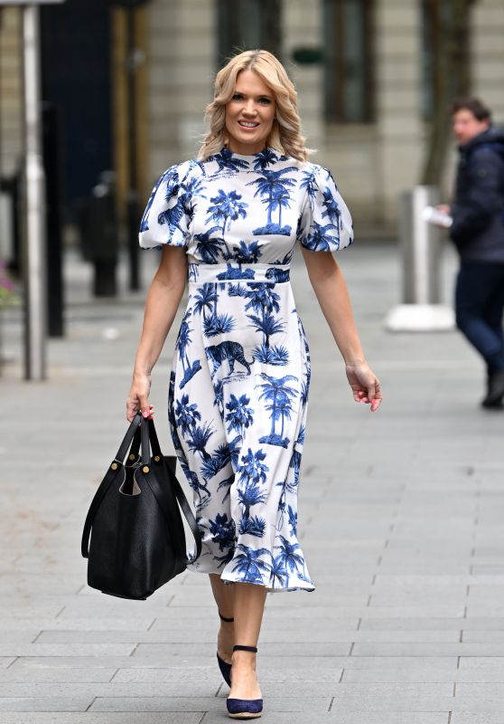 Charlotte Hawkins at Global House in Central London 04/27/2022