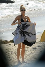 Charlotte McKinney - Beach in Santa Monica 04/24/2022
