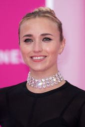 Chloe Jouannet – 5th Canneseries Festival in Cannes Pink Carpet 04/03/2022