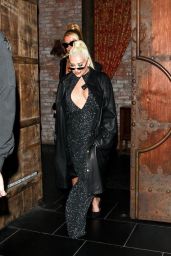 Christina Aguilera and Paris Hilton - TAO Restaurant in Hollywood 04/10/2022