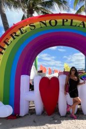 Claudia Romani at the Miami Beach Gay Pride 04/10/2022