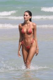 Debbie St. Pierre in a Bikini - Miami 04/02/2022